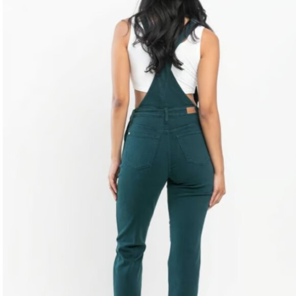 Judy Blue overalls Teal NWT - Picture 2 of 4